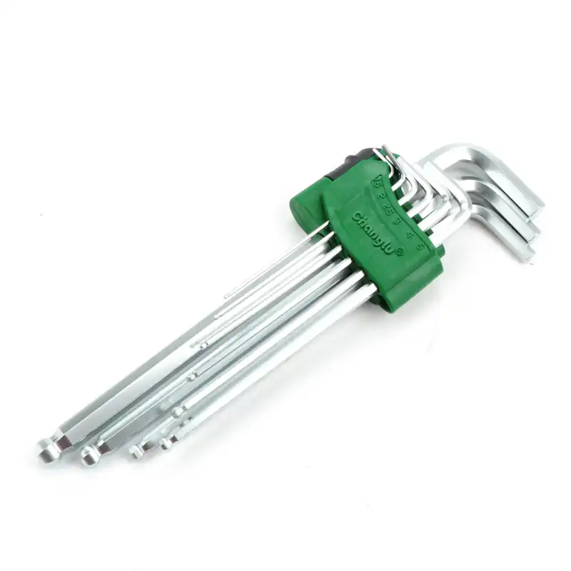 9PCS matte ball end hex key: Why choose matte over chrome finish?